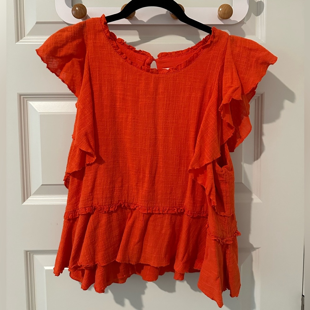 Anthropologie Maeve Fluttery Blouse